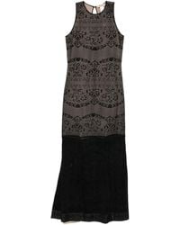 Twinset - Doppelte Kleider schwarz - Lyst