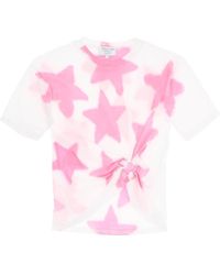 Collina Strada - Tie Dye Star T Shirt With O Ring Detail - Lyst