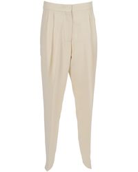 Fabiana Filippi - Burro Cady Pleated Trousers - Lyst