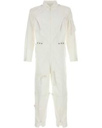 Prada - Cotton Jumpsuit - Lyst
