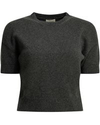 KHAITE - "Golden" Crew-Neck Sweater - Lyst