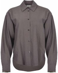Alysi - Shirt Made Of Silk Crepe - Lyst
