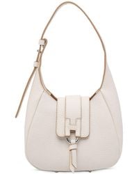 Hogan - Mini Leather Hobo Bag - Lyst