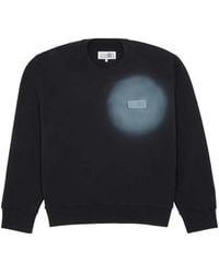 MM6 by Maison Margiela - Long-sleeved Sweatshirt With Logo Detail - Lyst