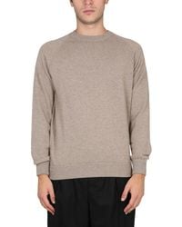 Drumohr - Crossneck Ribbed Collar Jersey - Lyst