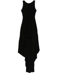 Norma Kamali - Asymmetrisches Mini -Kleid - Lyst