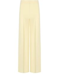 Twinset - Vanilla Wide Leg Trousers - Lyst