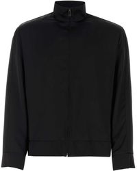 Valentino Garavani - Satin Sweatshirt - Lyst