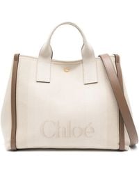 Chloé - Borsa Tote Carry Grande - Lyst