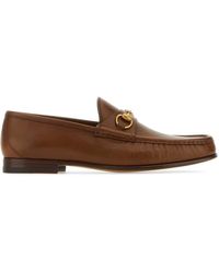 Gucci - Horsebit Leather Loafer - Lyst