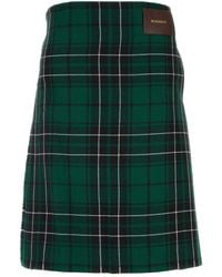 JW Anderson - Jw Anderson Embroidered Wool Skirt - Lyst