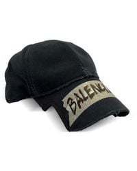 Balenciaga - Masking Tape Baseball Cap - Lyst