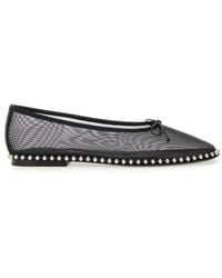Alexander Wang - Mesh Lina Ballerinas Textile - Lyst