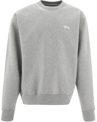 Stussy - Sweater Met Geborduurd Logo - Lyst