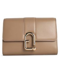 Furla - 'stedelijk S'beige Lear Crossbody Bag - Lyst