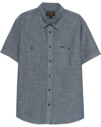 Filson - S/S Embroidered Chambray Shirt - Lyst
