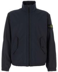 Stone Island - Zipped Jacket - Lyst