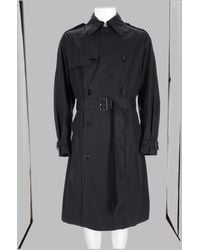 BOSS - Multitextured Trench Coat - Lyst