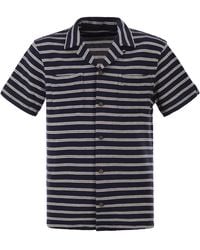 Polo Ralph Lauren - Short Sleeved Knitted Striped Shirt - Lyst