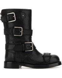 Dolce & Gabbana - Leather Boots - Lyst