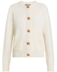 Balmain - Cashmere Cardigan - Lyst