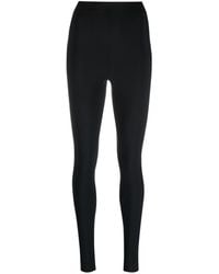 Wardrobe NYC - Elasticated-Waist Rear-Slit Leggings - Lyst