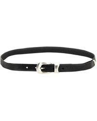 Our Legacy - Textured Buckle Belt - Lyst