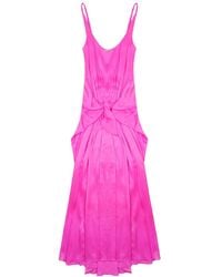 JW Anderson - Silk Suit With Knot - Lyst