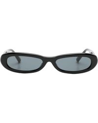 The Attico - Oval Shape Sunglasses - Lyst