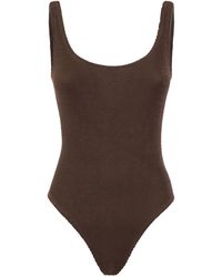 Mc2 Saint Barth - Lora - One-piece Swimsuit With Round Neckline - Lyst