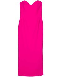The New Arrivals Ilkyaz Ozel - Paloma Midikleid Aus Krepp - Lyst