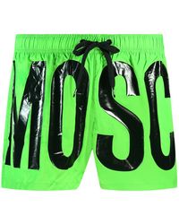 Moschino 5B6142335 0398 Grüne Shorts