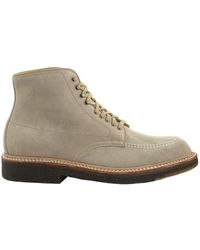 Alden - Suede Lace Up Boot - Lyst