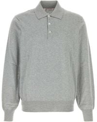 Brunello Cucinelli - Cotton Polo Shirt - Lyst