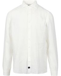 Fay - Shirts Wit - Lyst