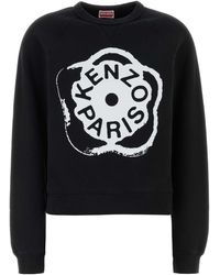KENZO - Cotton Sweatshirt - Lyst