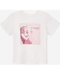 RE/DONE - Cotton T-Shirt - Lyst
