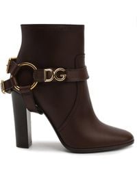 Dolce & Gabbana - Shoes > boots > heeled boots - Lyst
