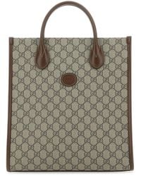 Gucci - Medium Tote With Interlocking G - Lyst