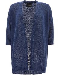 Roberto Collina - Knitted Open Cardigan - Lyst