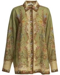 Zimmermann - "Indra" Casual Shirt - Lyst