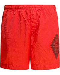 C.P. Company - "Eco-Chrome R" Swim Shorts - Lyst