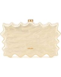 Cult Gaia - Ivory Acrylic Paloma Clutch - Lyst
