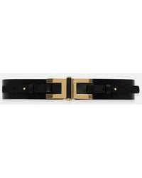 Elisabetta Franchi - Leather Belt - Lyst