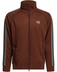 Needles - Aiguilles Sweat Zippé "Track Poly" - Lyst