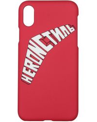 Heron Preston - Frauen 's iPhone iPhone xs Träger PVC Fuxia - Lyst