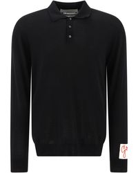 Golden Goose - "Gregory" Wool Polo Shirt - Lyst
