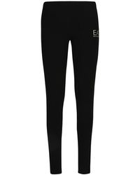 EA7 - Leggings de algodón - Lyst