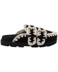 Mou - Sandals Calf Suede - Lyst
