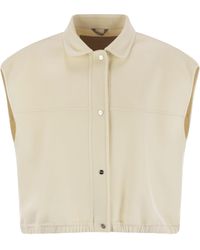 Herno - Dubbele Wollen Vest - Lyst